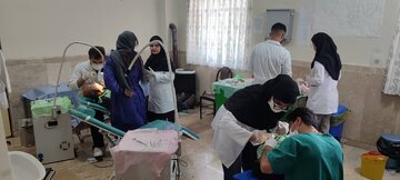 اردوی جهادی دندانپزشکی و مامایی در منطقه محروم بیجنوند