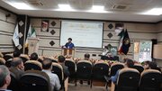 مراسم اربعین تشییع قائد شهید امت در کمیته امداد کهگیلویه و بویراحمد برگزار شد