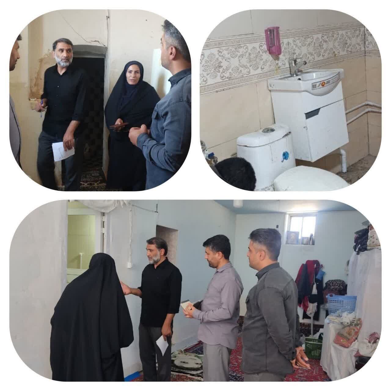گام‌های عمرانی مراکز نیکوکاری فریمان برای تأمین مسکن مددجویان