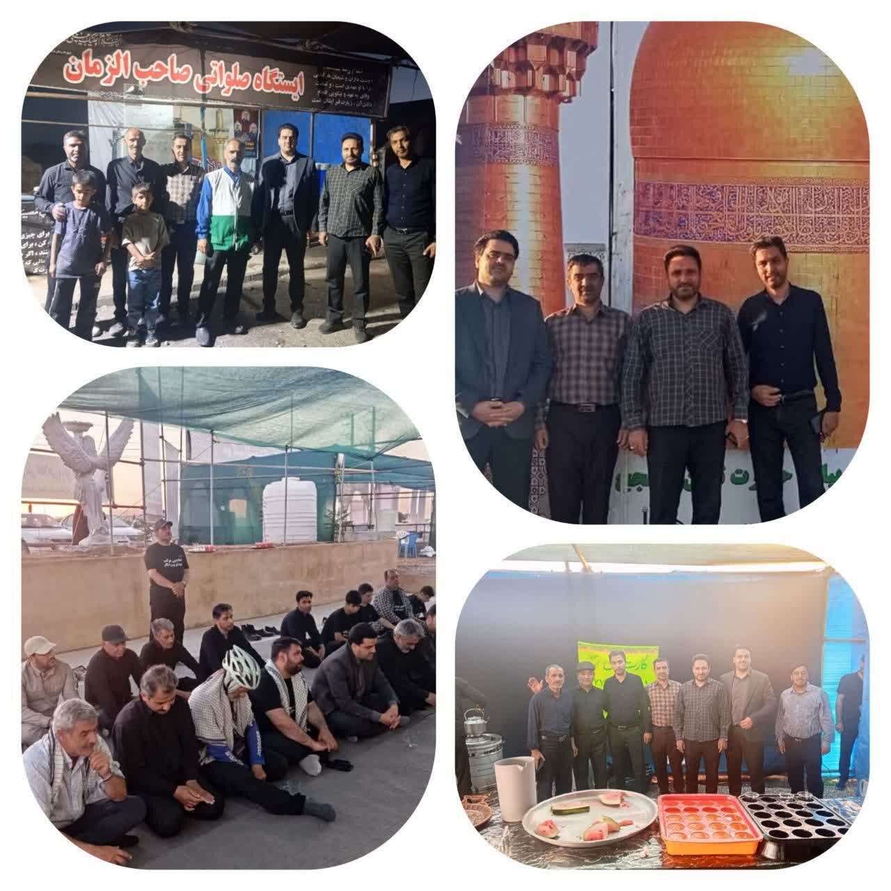 خدمت‌رسانی دو موکب مراکز نیکوکاری فریمان به زائران رضوی