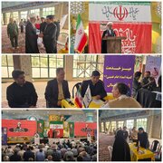 میز خدمت کمیته امداد خراسان شمالی در مصلی بجنورد؛ پاسخگویی مستقیم به مطالبات مردم