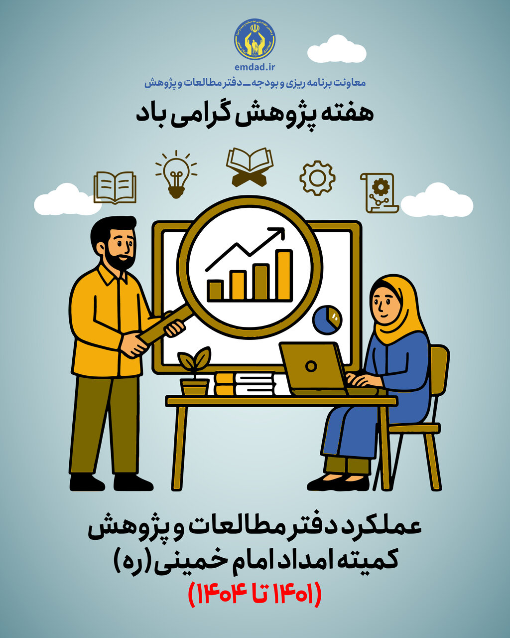 عملکرد دفتر مطالعات و پژوهش