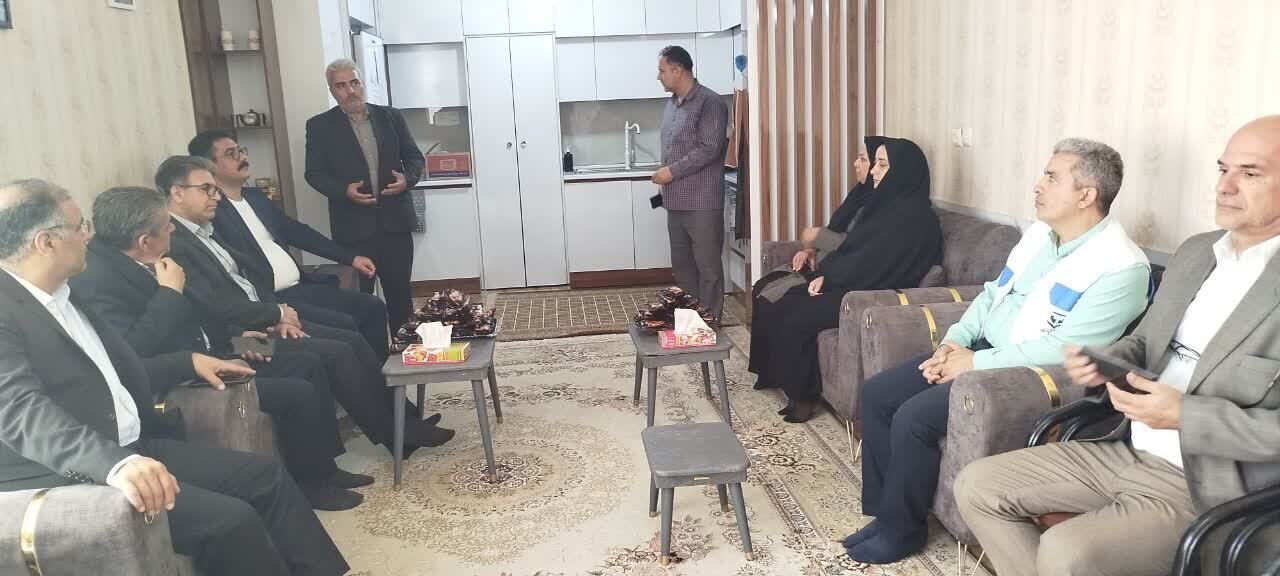 افتتاح مسکن مددجویی ۱.۵ میلیارد تومانی در چناران با مشارکت کمیته امداد و خیران