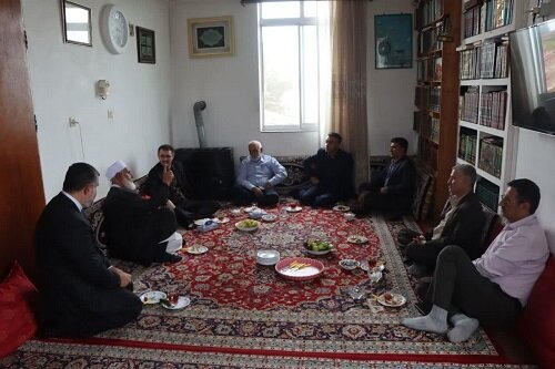 دیدار مدیرکل کمیته امداد مازندران با امام جماعت قره تپه و منطقه چهار قلعه شهرستان بهشهر