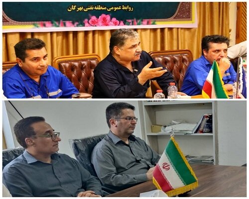 به منظور پیگیری مسئولیت های اجتماعی شرکت نفت؛ جلسه مشترک مدیر کل کمیته امداد بوشهر با مدیرعامل منطقه عملیاتی شرکت نفت فلات قاره بهرگان برگزار شد