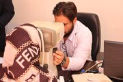 ارائه بیش از هزار خدمت چشم پزشکی  از ابتدای سال تاکنون ویژه خانواده های تحت حمایت