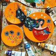 از نقاشی در کودکی تا کارآفرینی با سفال؛ روایت بانوی کاشمری از مسیر اشتغال و توانمندی