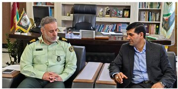دیدار مدیرکل کمیته امداد خراسان شمالی با فرمانده انتظامی استان؛
️تأکید بر توسعه همکاری‌های اجتماعی برای خدمت‌رسانی بیشتر به خانواده‌های تحت حمایت