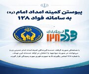 کمیته امداد امام خمینی (ره) به سامانه فواد ۱۲۸ پیوست