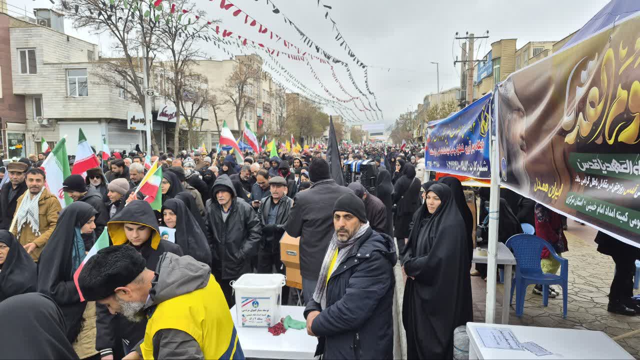امسال، روز قدس سرشار از شکوه بود  و حضور و انفاق در کمک رسانی صورت پذیرفت