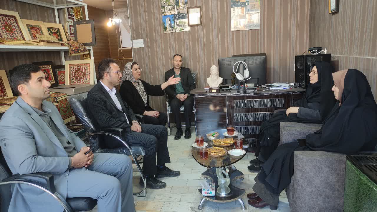 بازدید مدیرکل امور بانوان استانداری اردبیل از مرکز نیکوکاری «مهر ماندگار»