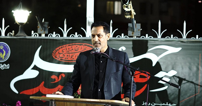برگزاری مراسم اربعین رهبر شهید حضرت آیت الله خامنه ای در کرمان