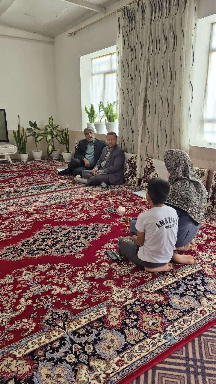 دلجویی مدیرکل کمیته امداد خراسان جنوبی از مددجویان دهستان کاهشنگ