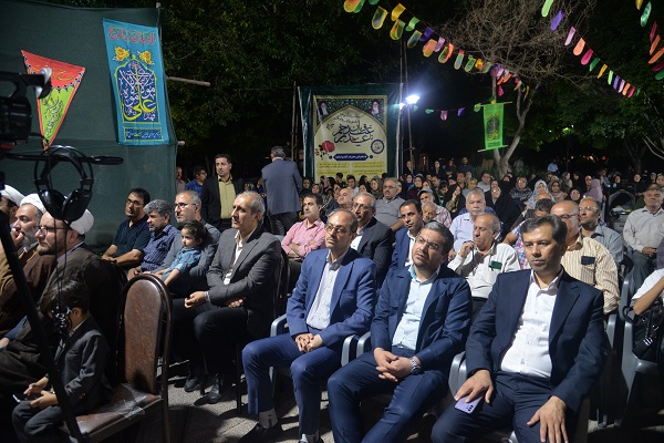 حضور امدادگران بسیجی در جشن غدیر به روایت تصویر