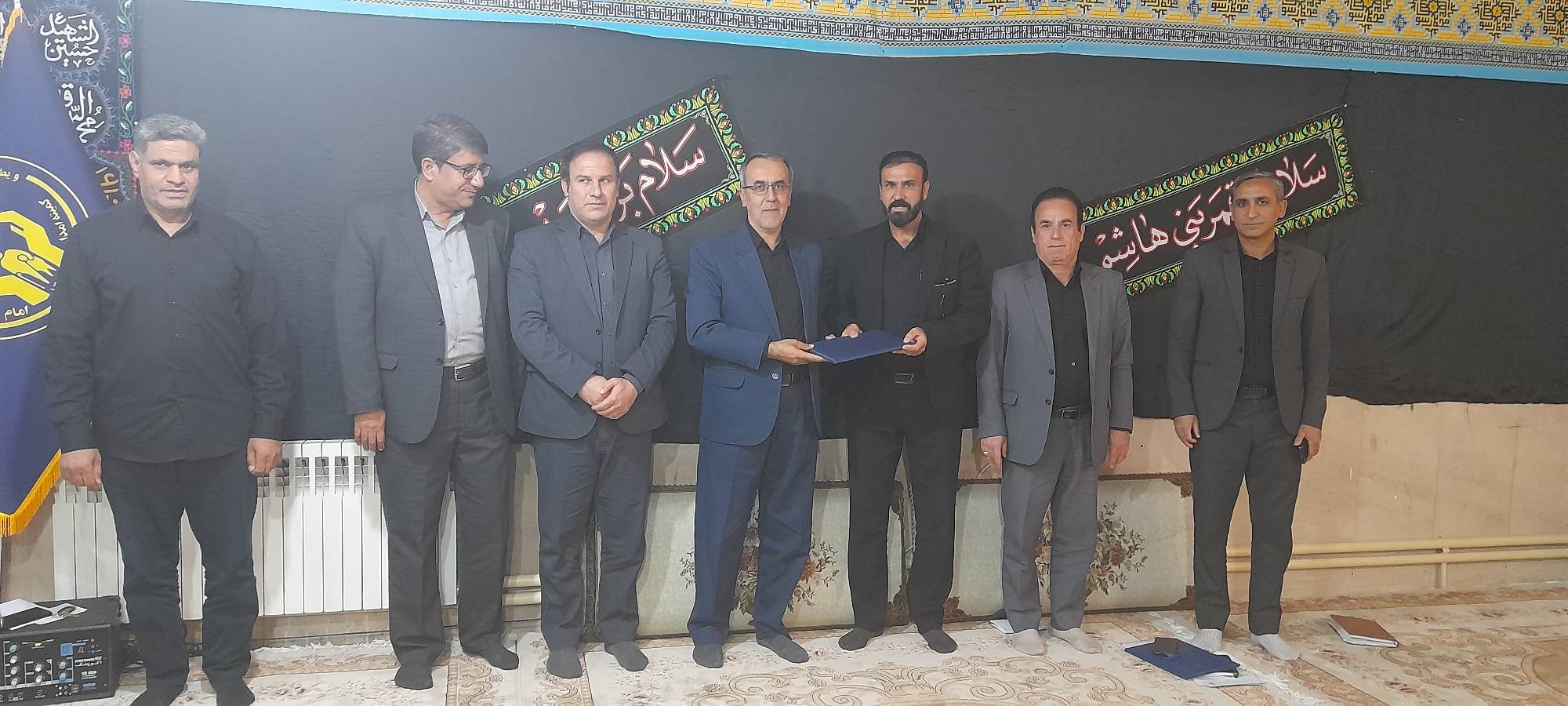 تجلیل از خدمات مدیر پیشین و معرفی مدیر جدید کمیته امداد شهرستان ایلام