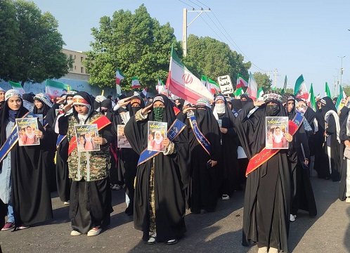 روایتی از حماسه دختران طرح یاس هرمزگان در روزهای جنگ رمضان