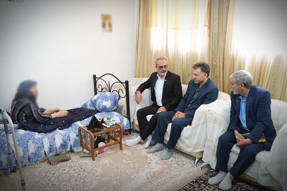 حمایت از ۳۶۰۳ مددجوی سالمند و بیمار در گرمی