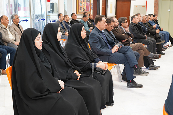 آیین گرامیداشت اربعین رهبر شهید در کمیته امداد اردبیل
