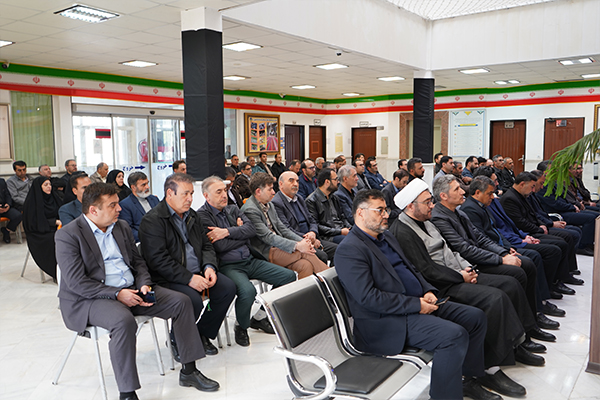 آیین گرامیداشت اربعین رهبر شهید در کمیته امداد اردبیل