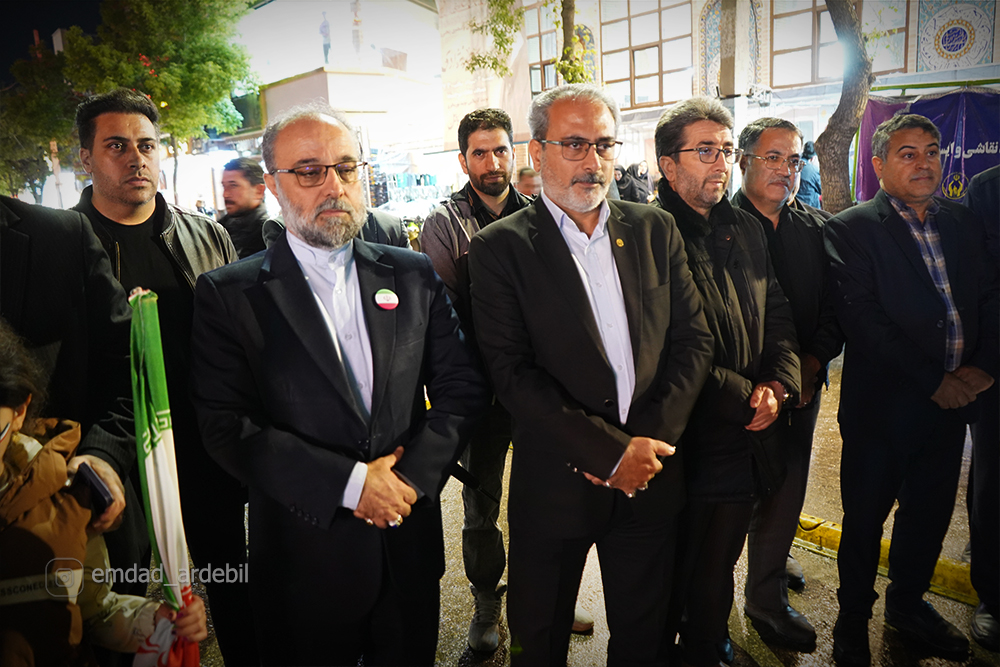 هشتادوپنجمین شب حضور مستمر امدادگران کمیته امداد اردبیل در سنگر خیابانی 