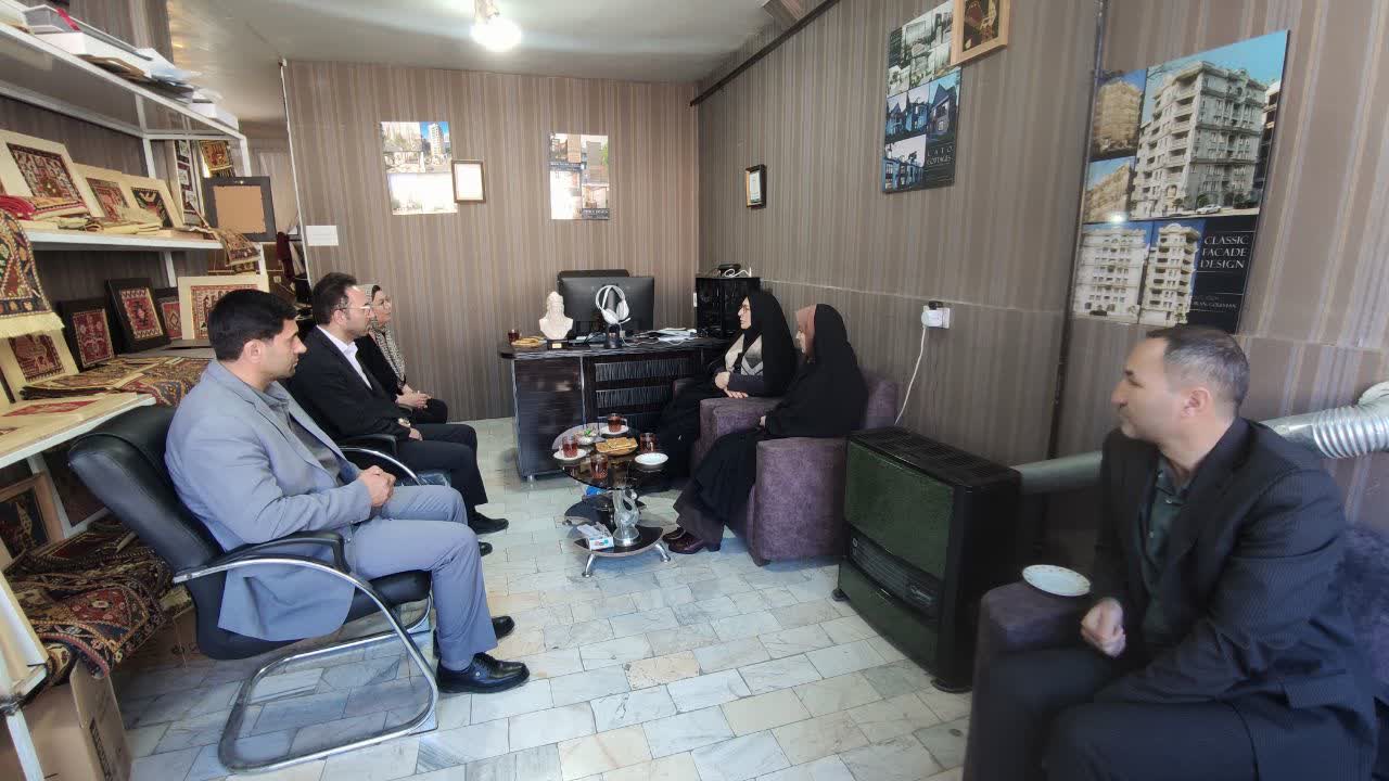 بازدید مدیرکل امور بانوان استانداری اردبیل از مرکز نیکوکاری «مهر ماندگار»